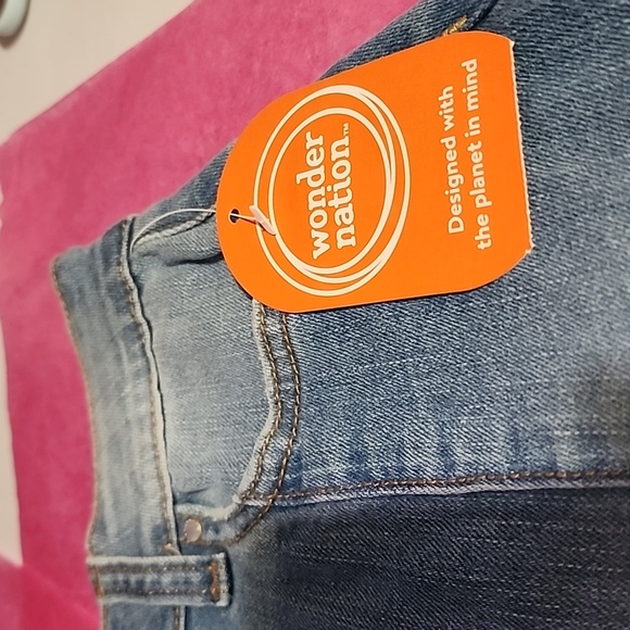 WONDER NATION   DENIM SKIRT. NEW.  XXL ( 18 ) - Picture 3 of 8